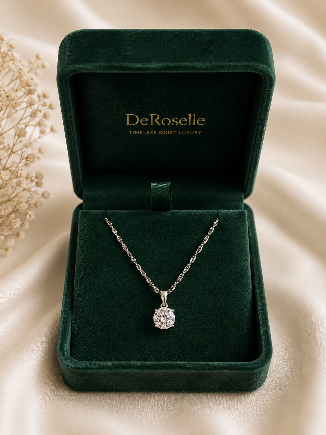 💎 The Signature Solitaire Pendant