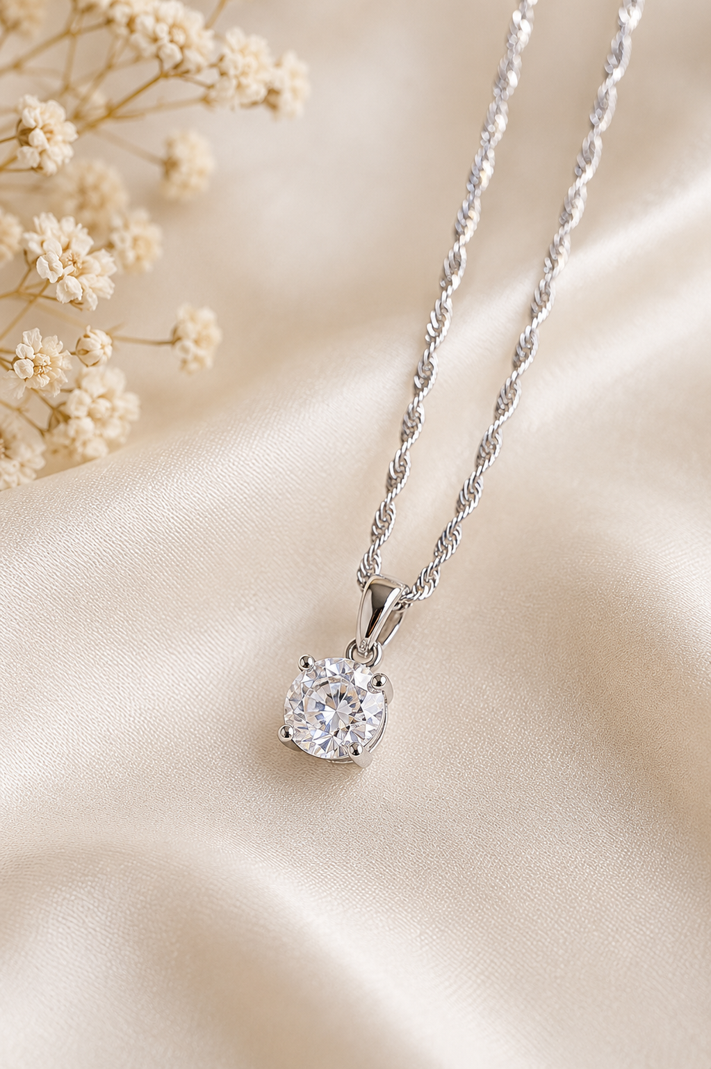 💎 The Signature Solitaire Pendant