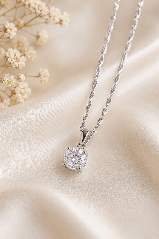 💎 The Signature Solitaire Pendant
