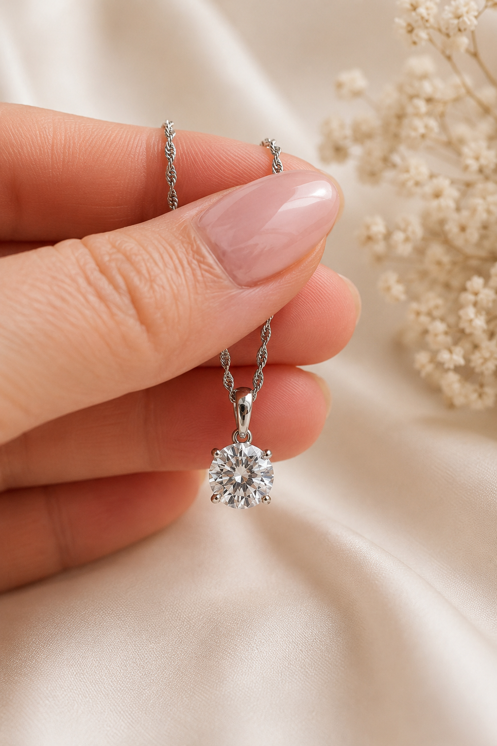 💎 The Signature Solitaire Pendant