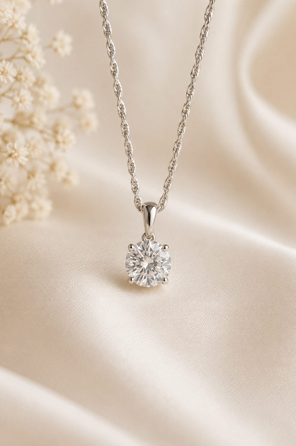 💎 The Signature Solitaire Pendant