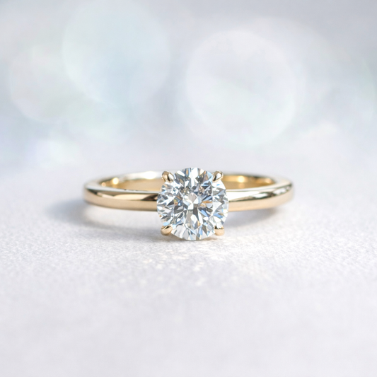 💎 The Signature Solitaire Ring